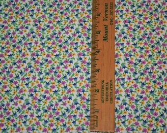 Small floral fabric | Etsy