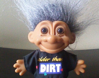 troll doll gray hair