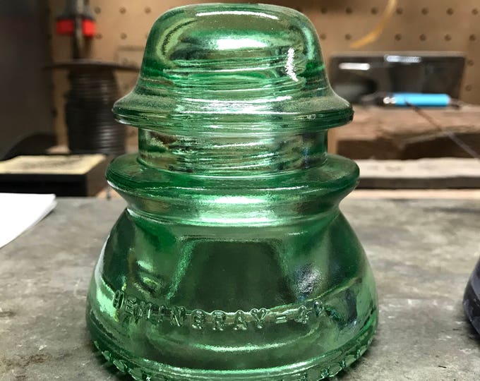 Green Colored Insulator