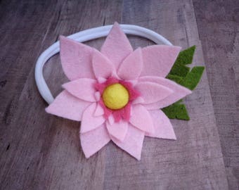 Handmade Felt Flower Headband Baby / Toddler / Girl