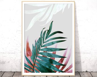 Fern Wall Print, Instant Download Printable Art, Plant Art, Fern Leaf Print, Digital Print Download, Fern Wall Art Decor, Plant Leaf Print