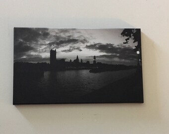 Westminster Palace | London, England | Travel Photography | Canvas Print | Abstract Wall Art | Ready to Hang | Free Shipping