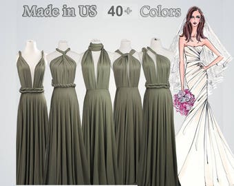  Bridesmaid  Dresses  Etsy 