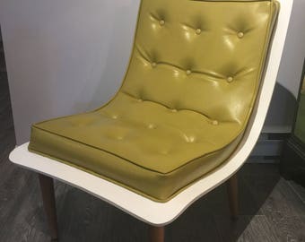 Mid Century Modern Lounge Chair Chrome Lounge Chair Red Scoop