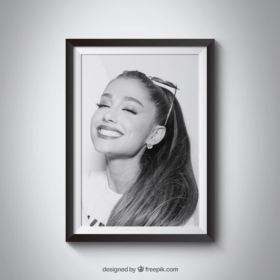 Ariana Grande poster Ariana Grande print Ariana Grande