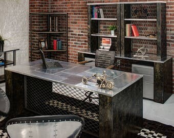 Urban-Industrial Executive Desk