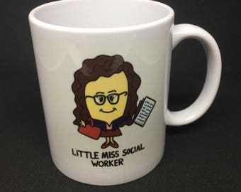 Little Miss Social Worker Mug: 1