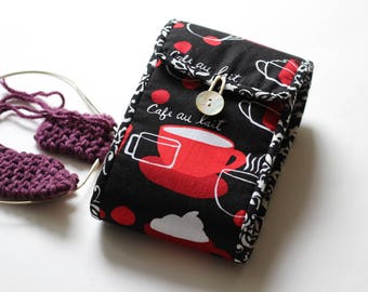 Circular needle case Knitting needles organizer project Storage knit pouch Knitter's Pride/KnitPro/Addi/Clover/ChiaoGoo needles Gift bag