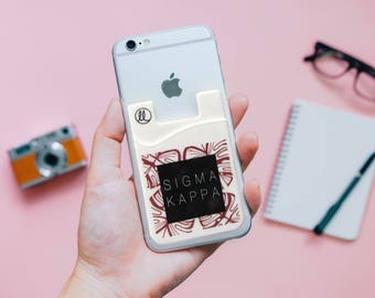Sigma Kappa Jungle Leaf Phone Wallet