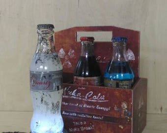 Fallout New Vegas inspired - nightlight Quantum Cola with stand