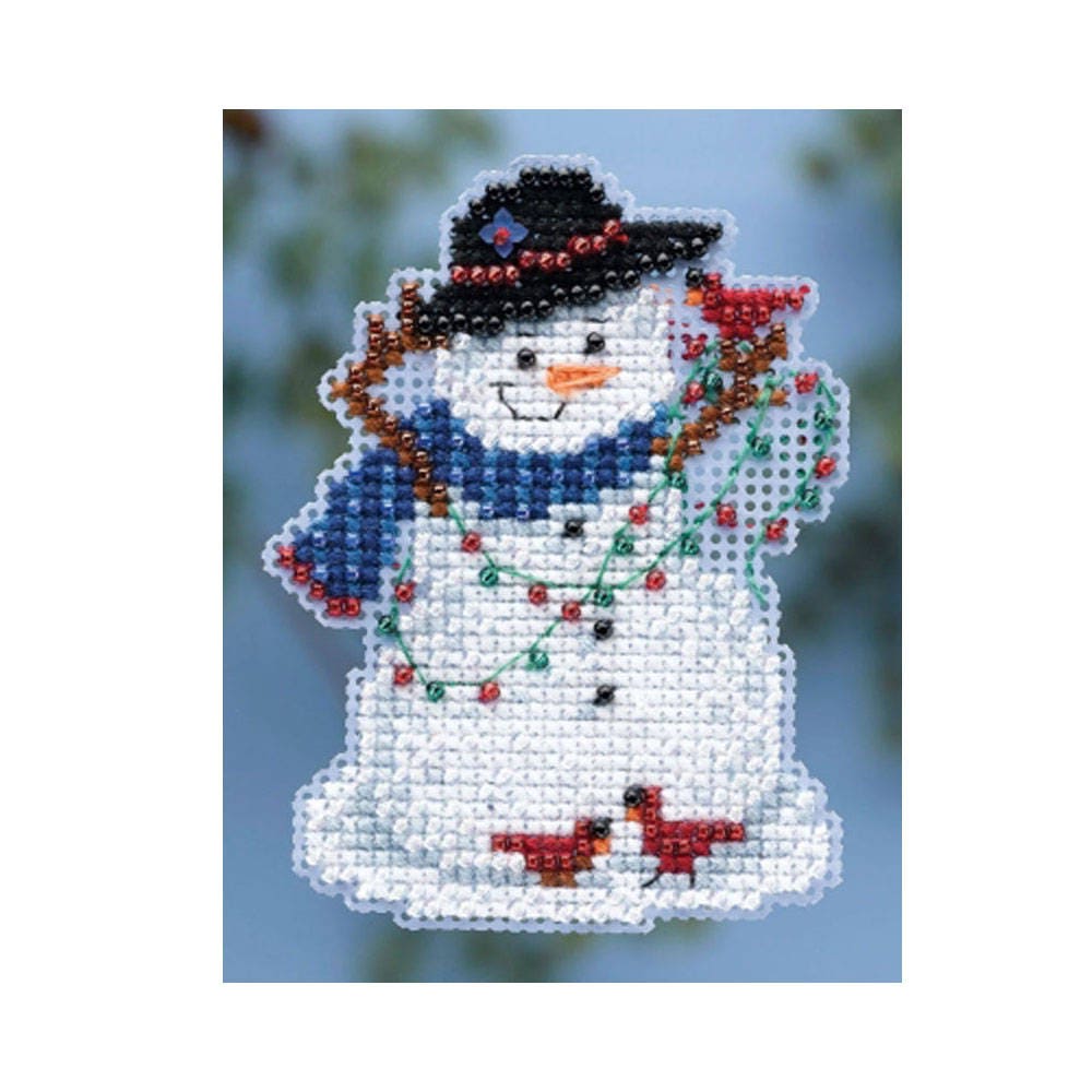 Mill Hill Counted Glass Bead Kit with Treasure Winter
