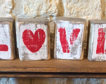 Rustic valentines | Etsy