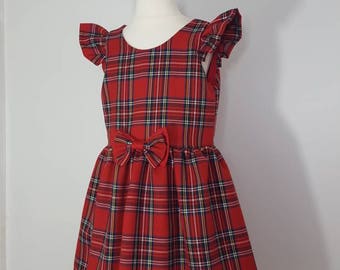 Royal stewart tartan cocktail dress Royal stewart tartan cocktail dress