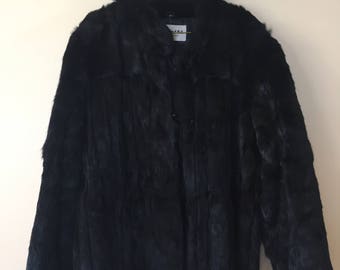 Vintage fur coat | Etsy