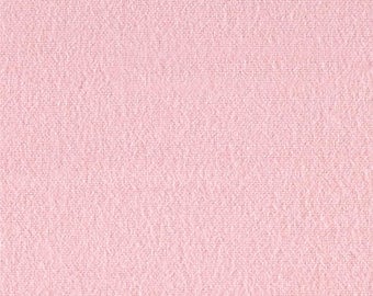Fabric Remnant - Solid in Pink - FLANNEL - 11"x42"