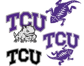 Tcu Horned Frogs Svg Files, Tcu Horned Frogs Png, Tcu Horned Frogs EPS, Tcu Horned Frogs DXF Digital Download
