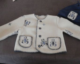 Jacket and hat set