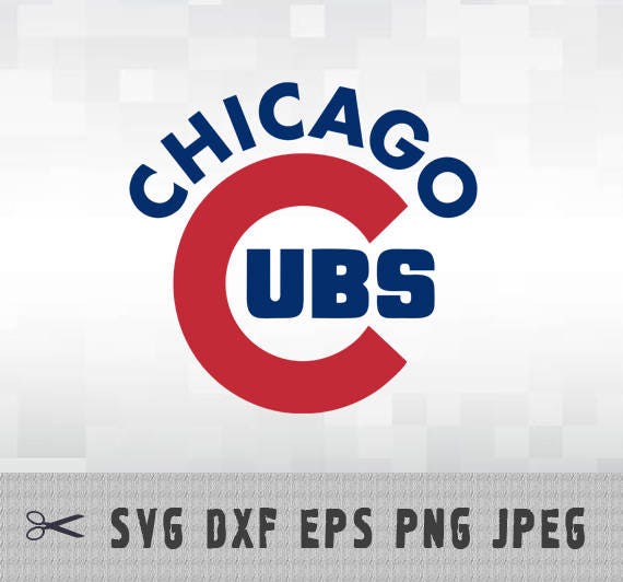 Chicago Cubs SVG PNG Logo Layered Vector Cut File Silhouette