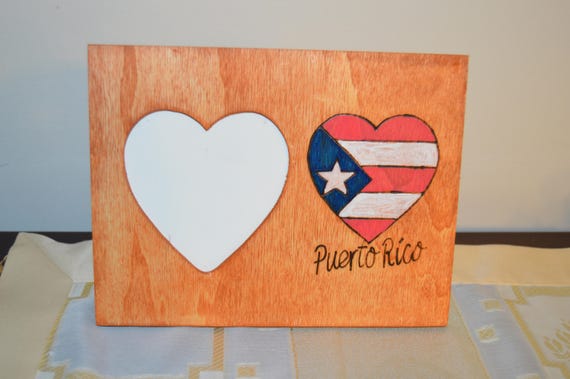 Puerto Rican Flag Frame Series ... 50% of all proceeds from