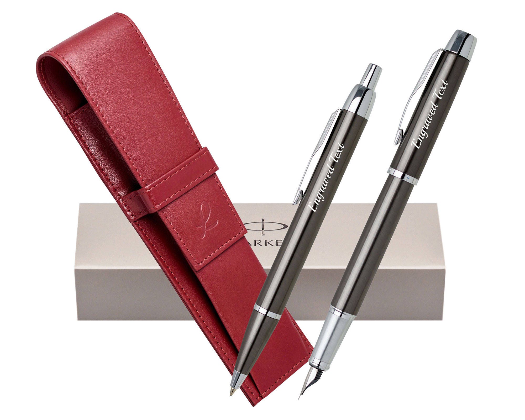 personalized gifts london parker set ballpoint pen fountain pen