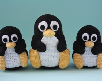 Penguin Tux computer accessories Gift linux for geek tux gift for programmer gift for IT gift for sysadmin mascot computer toy linux logo