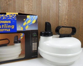 Microwave Whistling Tea Kettle - Vintage