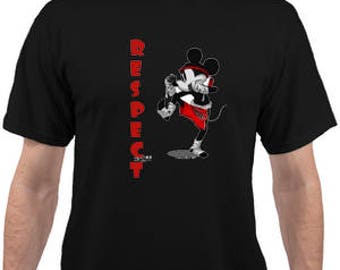 muay thai mickey mouse shirt