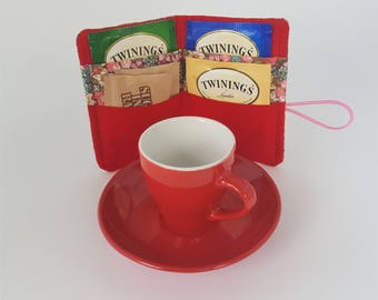 Floral Tea Wallet