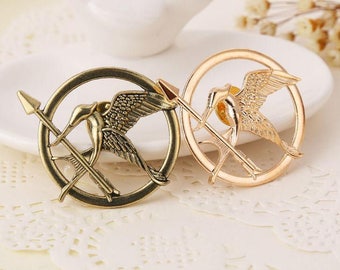 The Hunger Games Brooch Movie Inspired Mockingjay Bird Brooch Badge Pin Cosplay