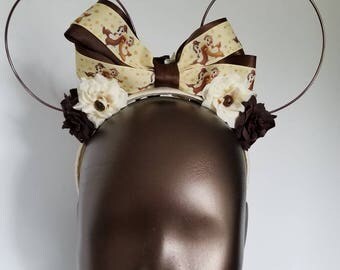 Wire Mouse Ears - Chipmunk Inspired