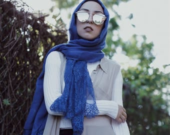 Luxury Lace ocean blue