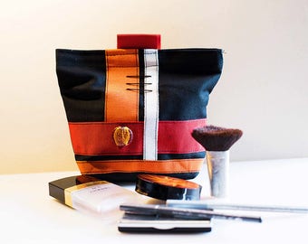 Beauty Case Small - Beauty da viaggio - Travel Beauty Case - Porta trucchi - Made in Italy - Handmade Bag - Borsetta viaggio - Beauty