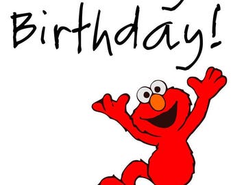 Free Free Birthday Elmo Svg 923 SVG PNG EPS DXF File