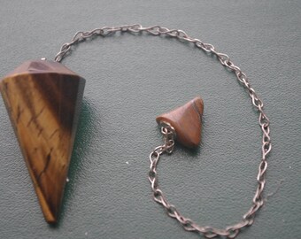 Tiger's Eye Pendulum
