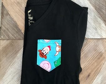 toy story pocket tee