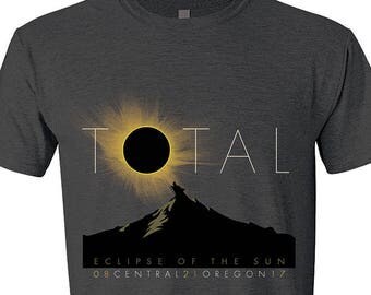 Total Eclipse of the Sun Commemorative T-Shirt