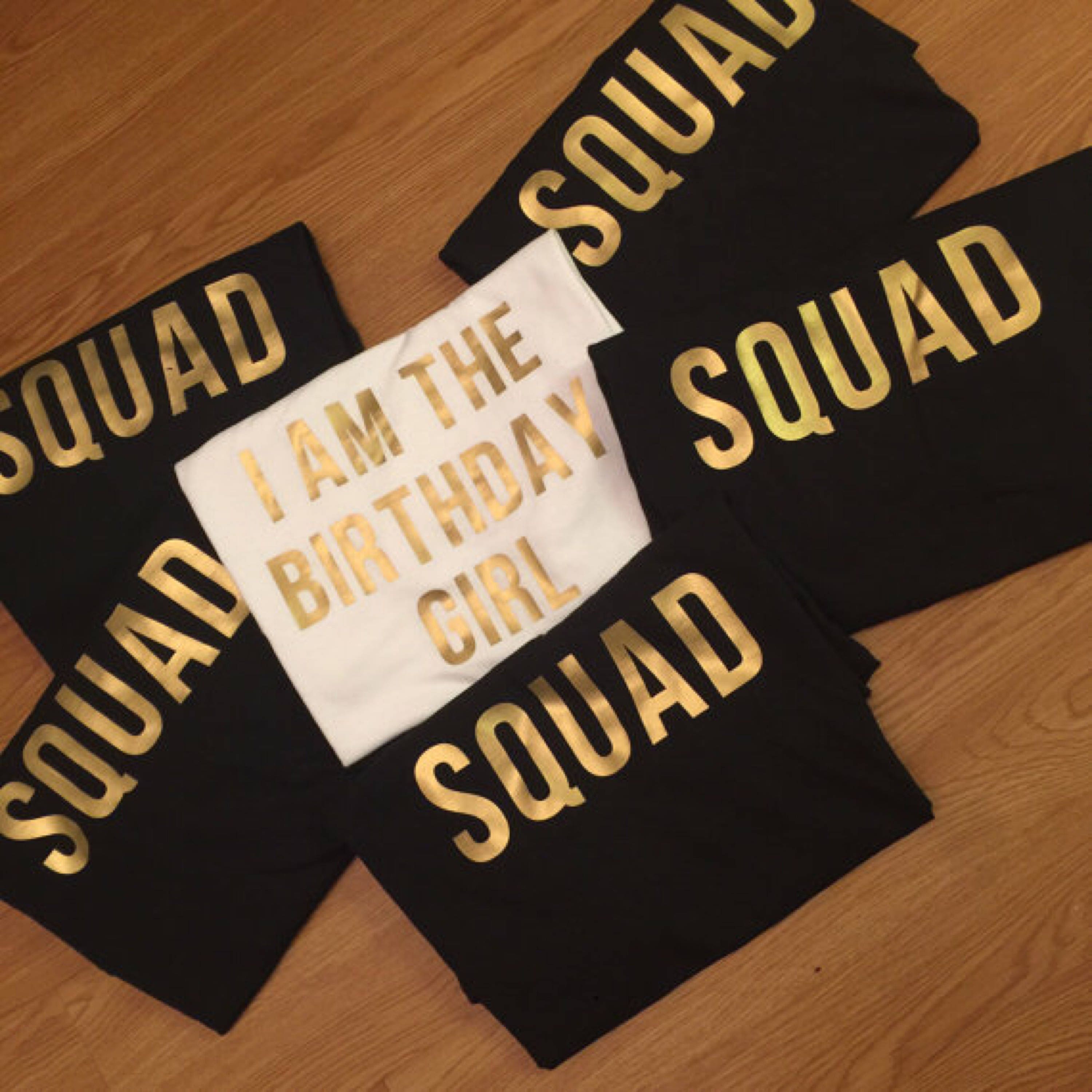 Birthday Girl Shirts/ Birthday Shirts/ Birthday Squad Shirts