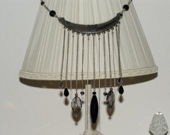 Necklace chains and faceted beads