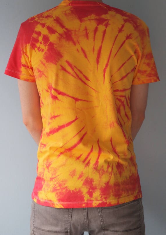 pink tye dye t shirt