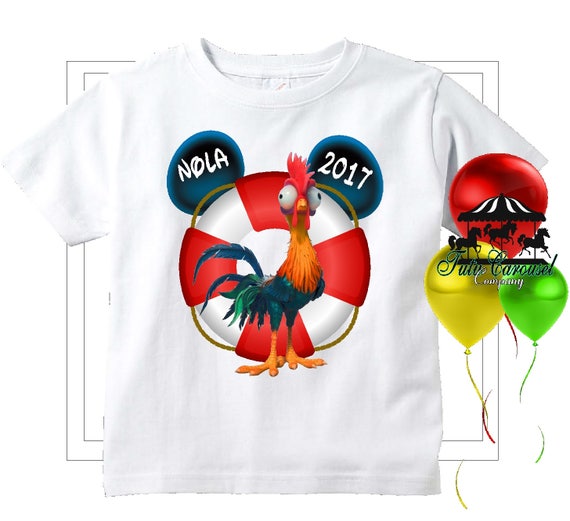 moana chicken shirt