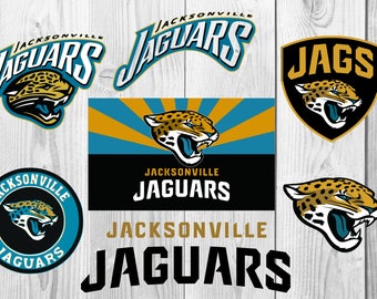 Jacksonville Jaguars SVG, Jacksonville Jaguars DXF PNG cutting file, Printable, T-shirt Design, Scrapbooking Clipart