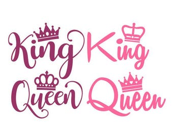 Free Free King And Queen Svg Etsy 169 SVG PNG EPS DXF File