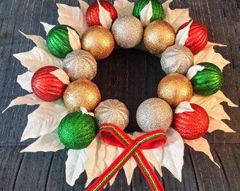 Christmas Ball Wreath