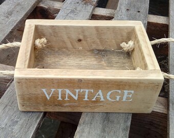 TRUGS/Storage Caddy  - Hand Made Rustic Pallet wood