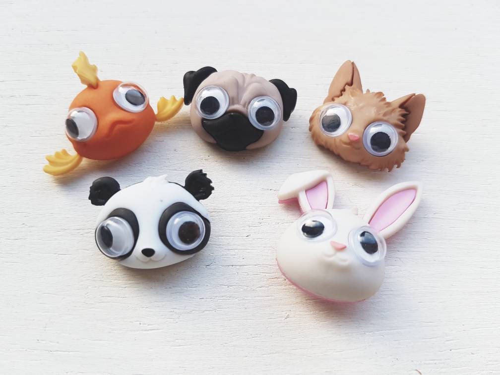 Dress it up buttons google eyed pets pet buttons animal buttons dog
