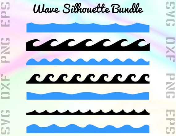 Download Wave SVG Files Wave Clipart Wave Cricut Files Wave Dxf