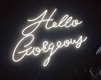 handwriting neon sign custom Etsy   sign Neon