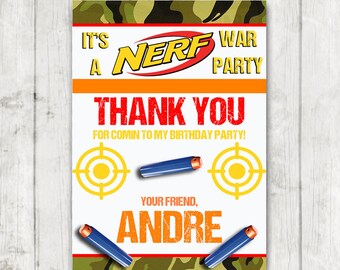 Nerf war party | Etsy