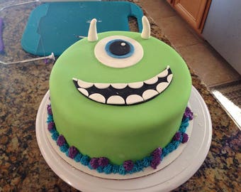 Monsters inc cake | Etsy