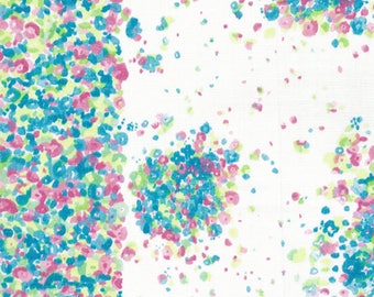 Nani Iro Kokka Japanese Fabric Fuwari fuwari - oasis - 50cm